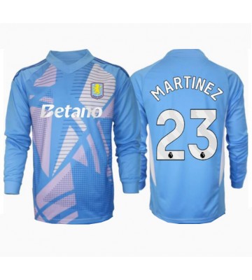 Aston Villa Emiliano Martinez #23 Målmand Replika Tredjetrøje 2024-25 Langærmet